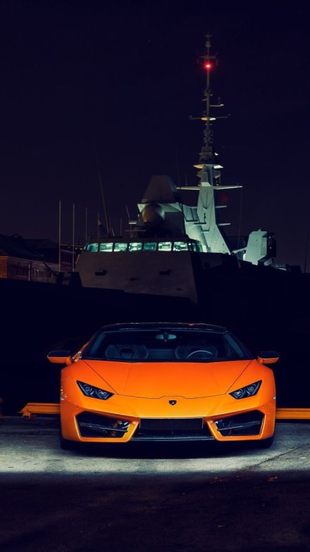 Ламборджини Хуракан оранжевый