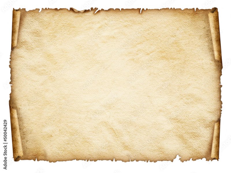 Старый лист пергамента