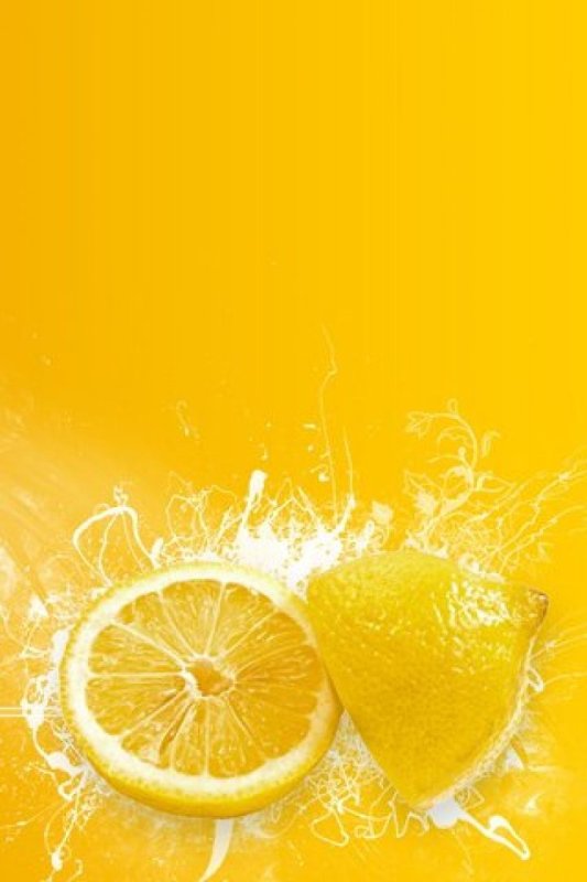 Красивый желтый фон