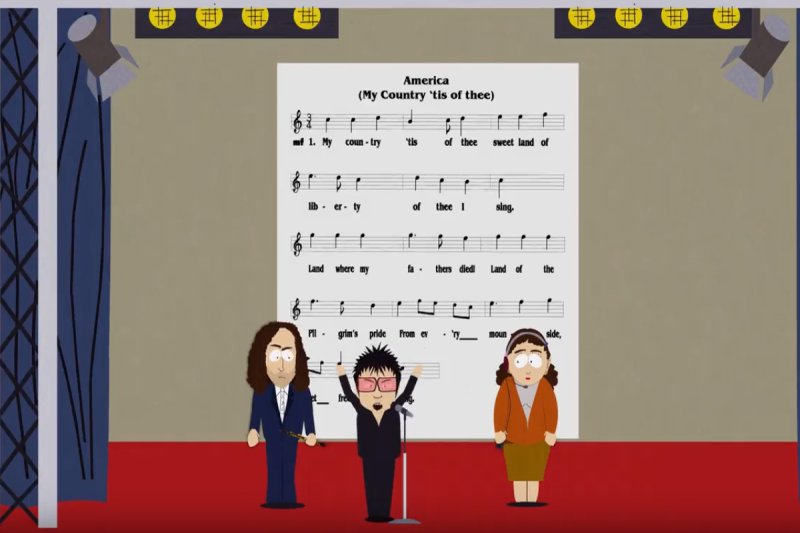 Южный парк на фортепиано