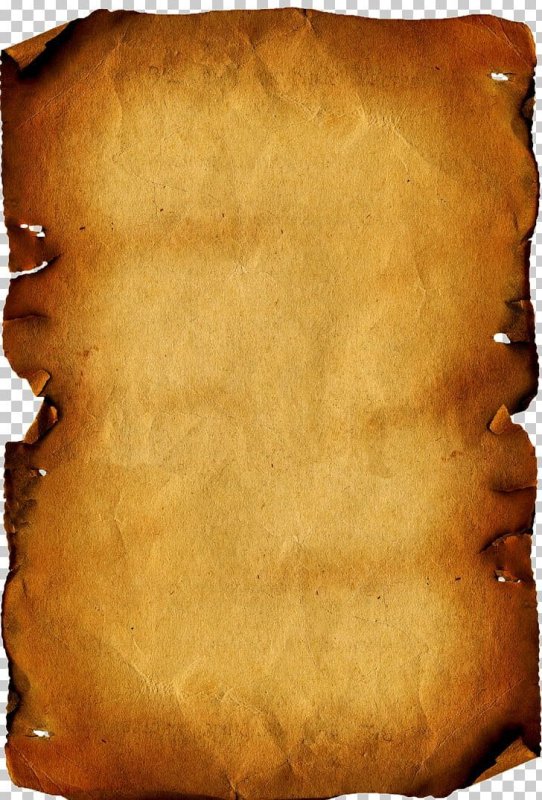 Старый лист бумаги