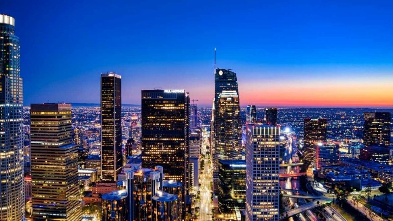 Лос Анджелес небоскребы