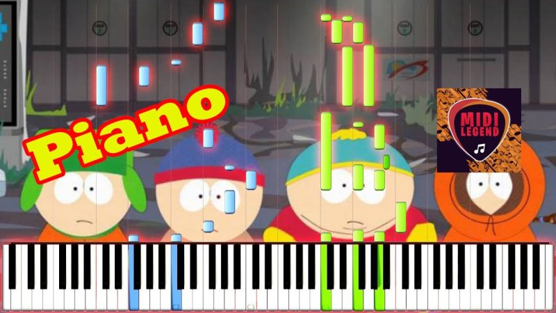 South Park on Piano