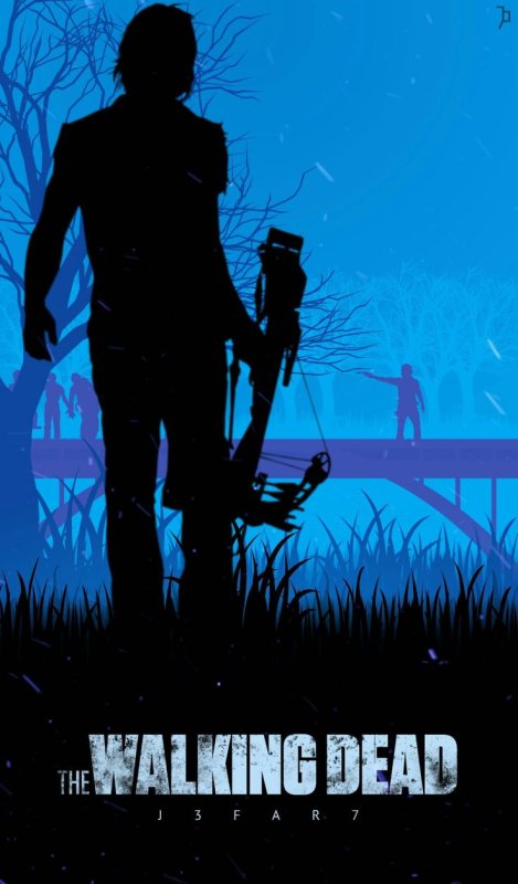 TWD обои на телефон