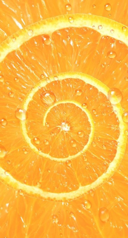 Сочный оранжевый