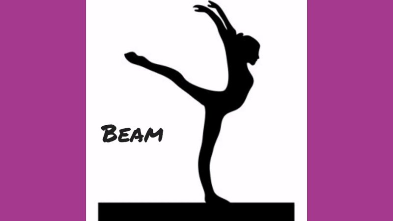 Силуэт гимнастки