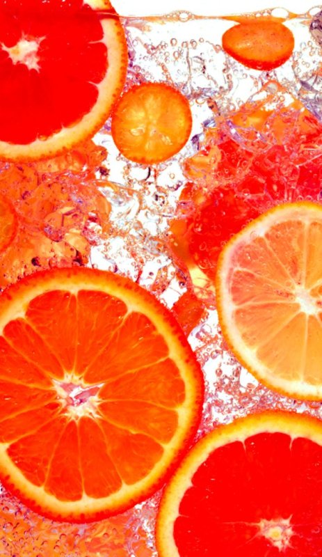 Цветные апельсины