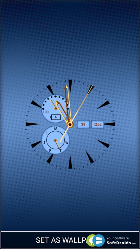 Аналоговые часы для андроид