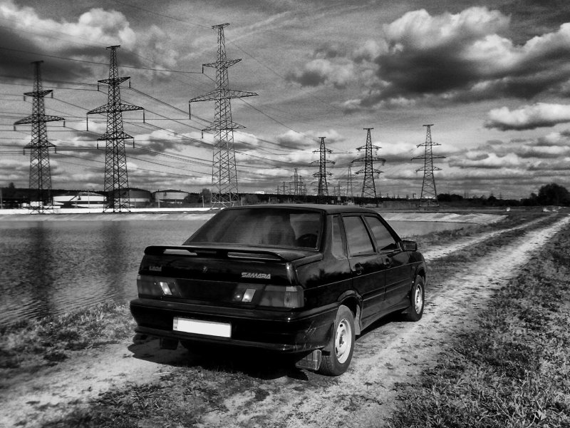 Лада 2115 затонированная