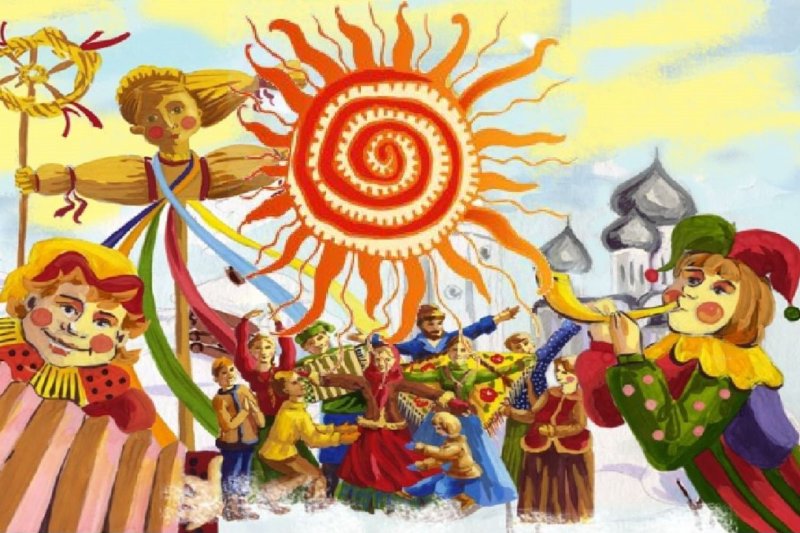 Детям о Масленице в детском саду