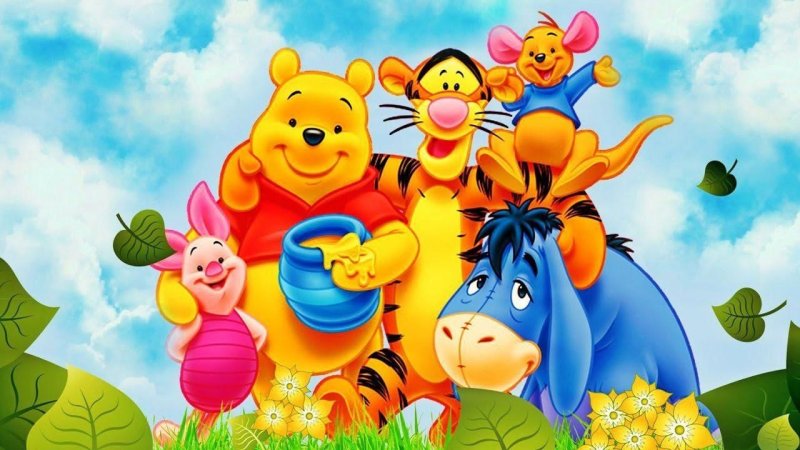 Мультфильм детский Винни пух Дисней