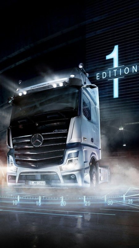 Грузовик Мерседес Актрос