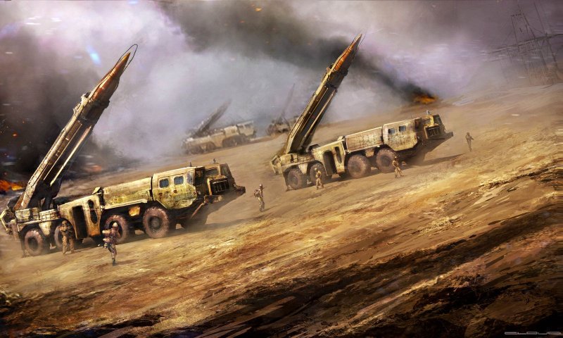 Scud Launcher Missile
