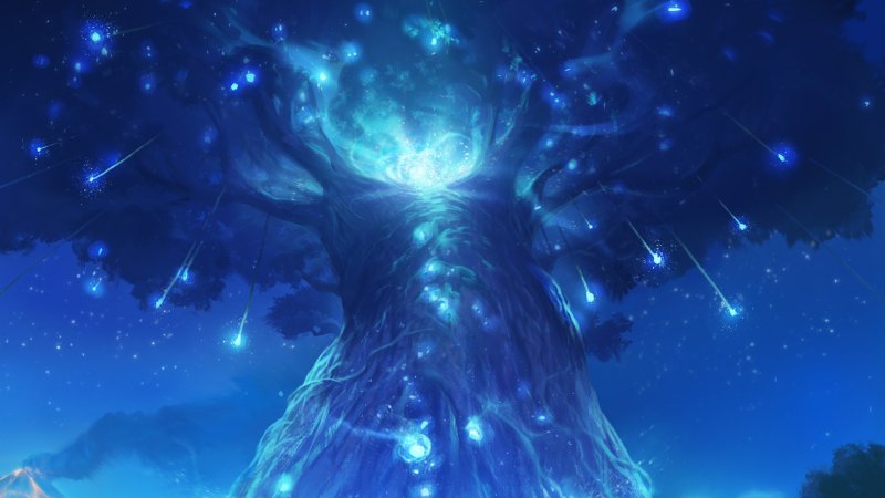 Дерево из ori and the Blind Forest