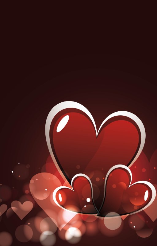 Заставки на телефон сердечки