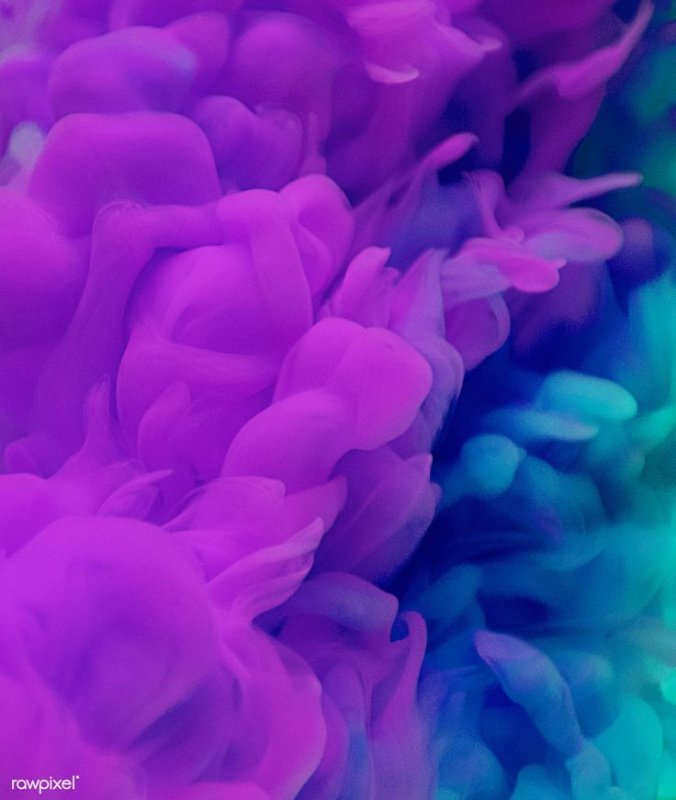 Голубой розовый фиолетовый