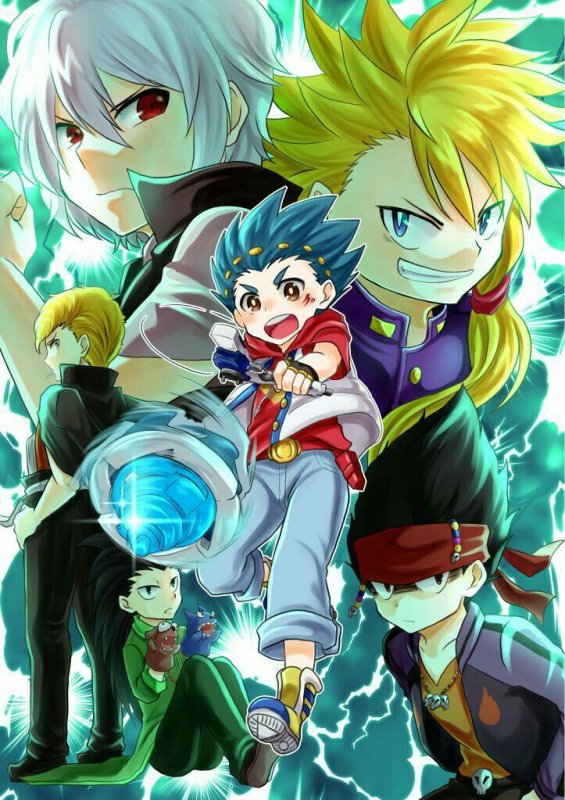 Бейблэйд Бердс аниме