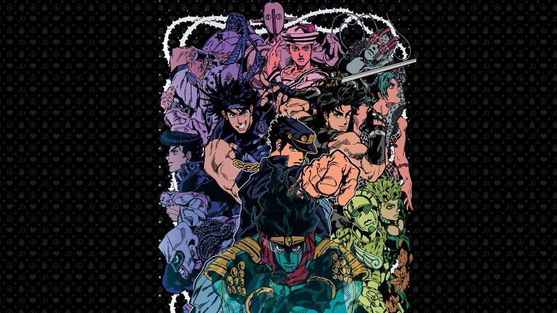 Аниме фон Джо Джо