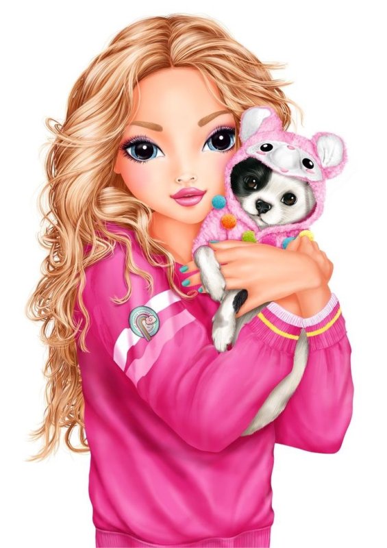 Красивые девочки мультяшки