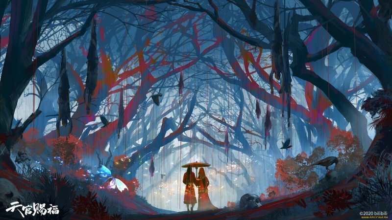 Благословение небожителей бабочки Хуа Чена