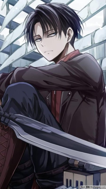 Атака титанов Леви Аккерман