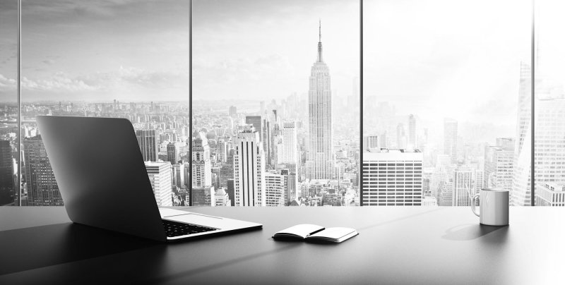 Размытый фон офис