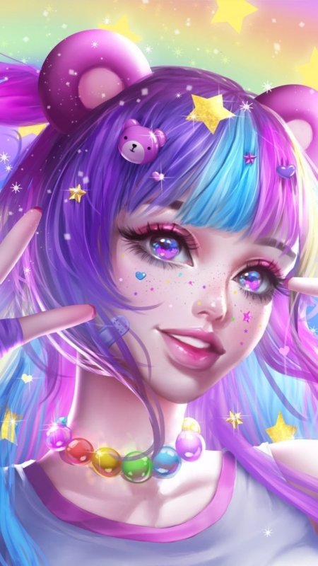 Красивые яркие арты