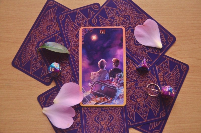 Таро сиреневая колода