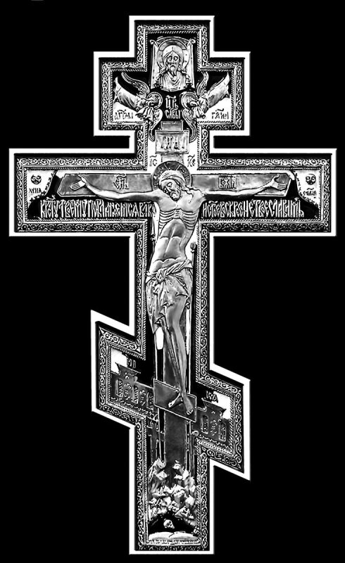 Красивый православный крест