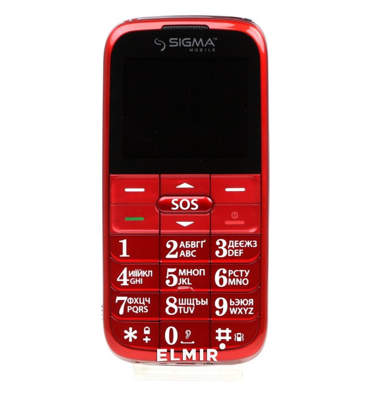 Sigma кнопочный телефон