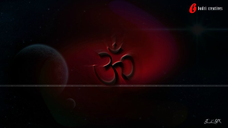 Обои для рабочего стола знак ом