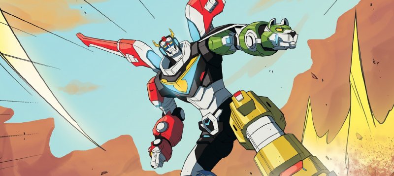 Вольтрон легендарный защитник робот