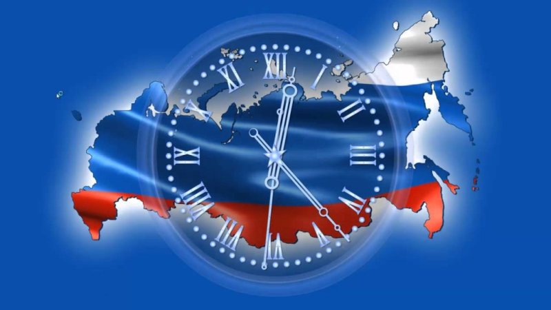 Скринсейвер часы Россия