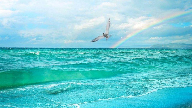 Лазурное море