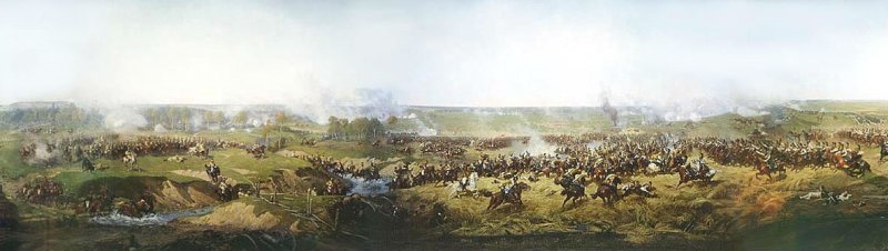 Панорама Рубо Бородинская битва