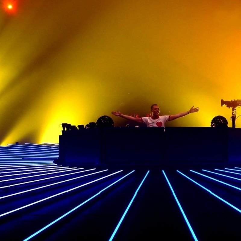 Свет на концерте