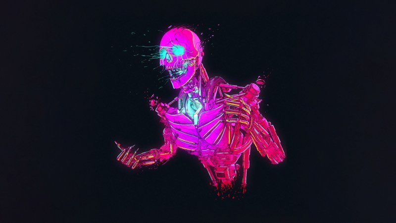 Cyberpunk 2077 скелет