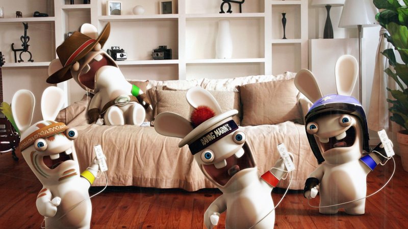 Rayman Raving Rabbids игрушки