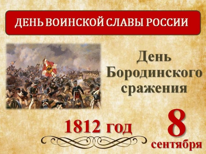 День Бородинского сражения (1812 год)