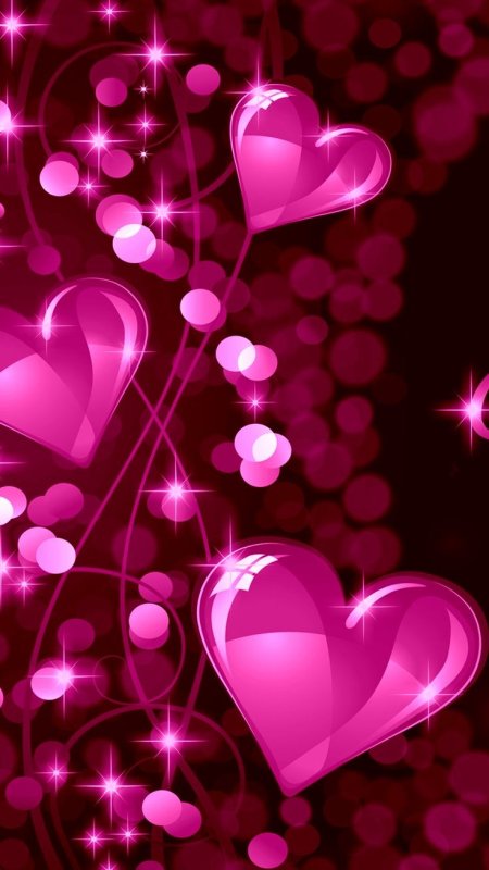 Романтичные сердечки