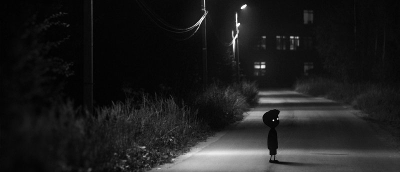 Дети ночью на улице