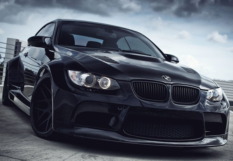BMW m3 черная