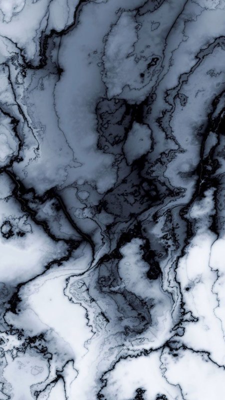 Чёрно белый мрамор