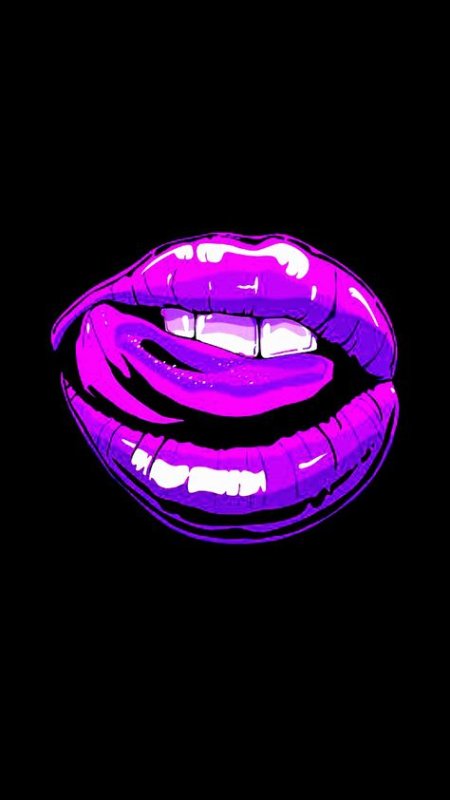 Губы поп арт