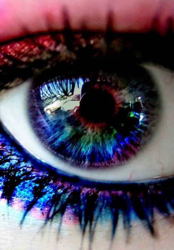 Радужный цвет глаз