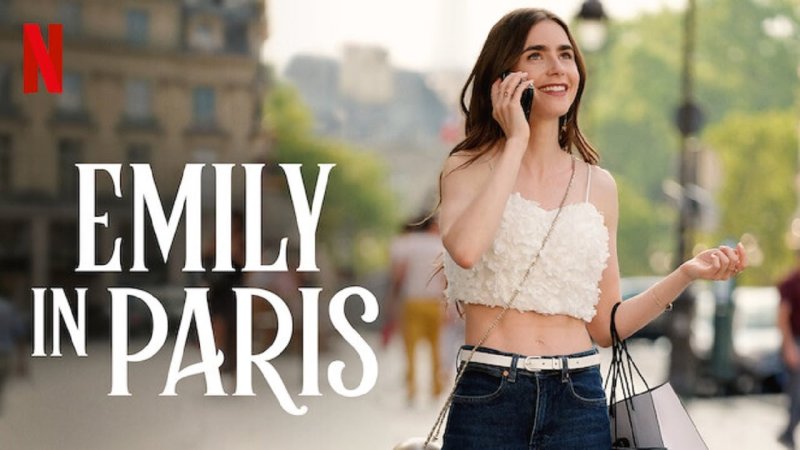 Эмили в Париже обложка сериала