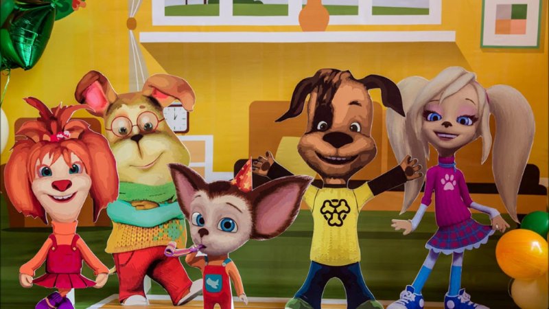 Герои мультика Барбоскины