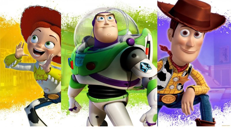 История игрушек Вуди Базз Джесси