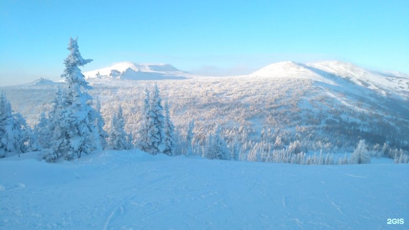 Горы Кузбасса зимой