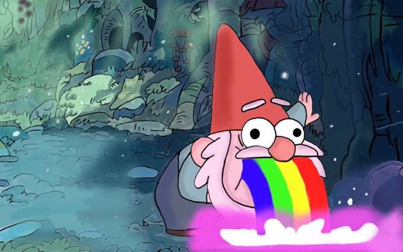 Гравити Фолз 4к